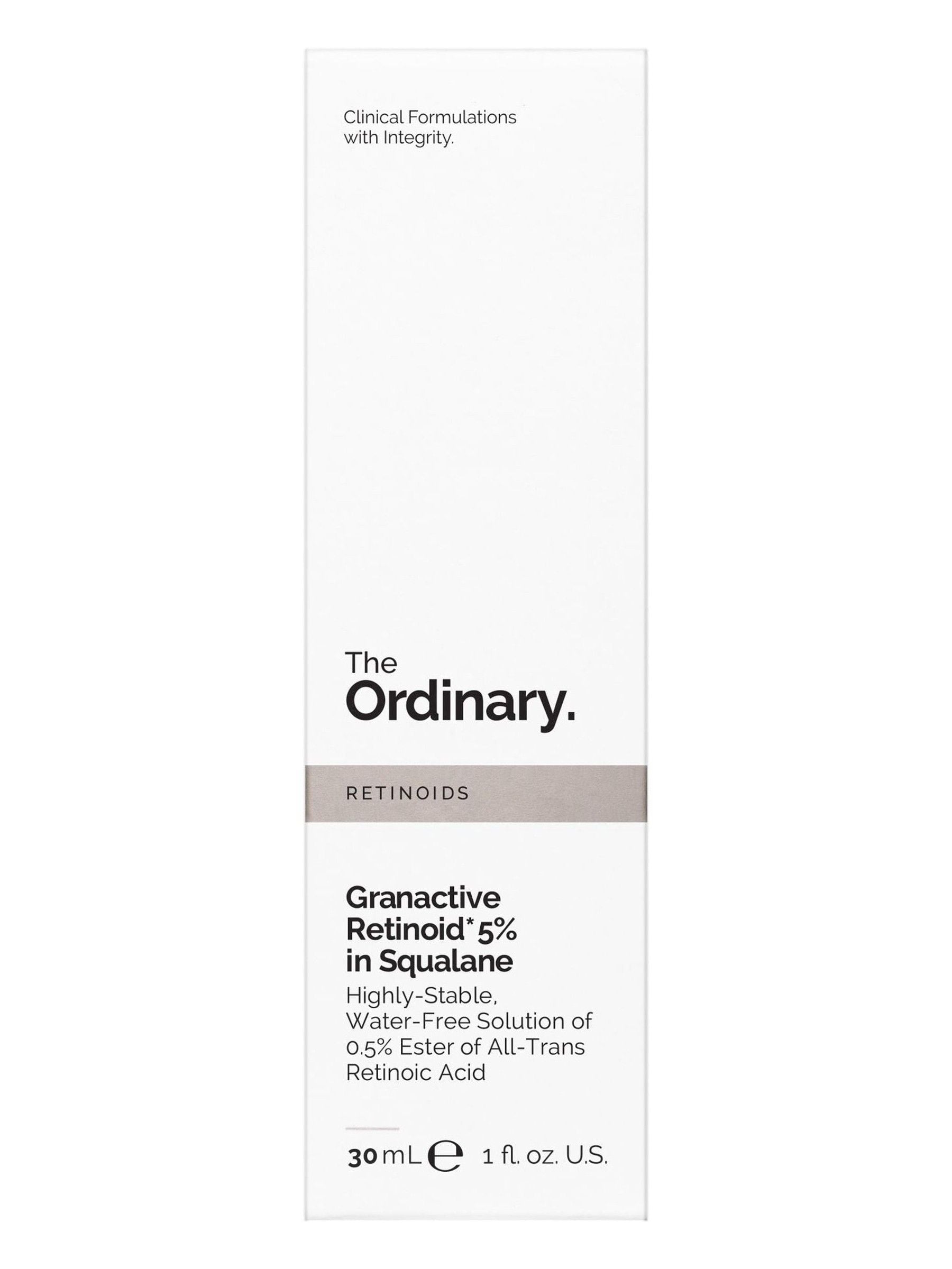 The Ordinary Granactive Retinoid 5% in Squalane serum 30ml (British brand)
