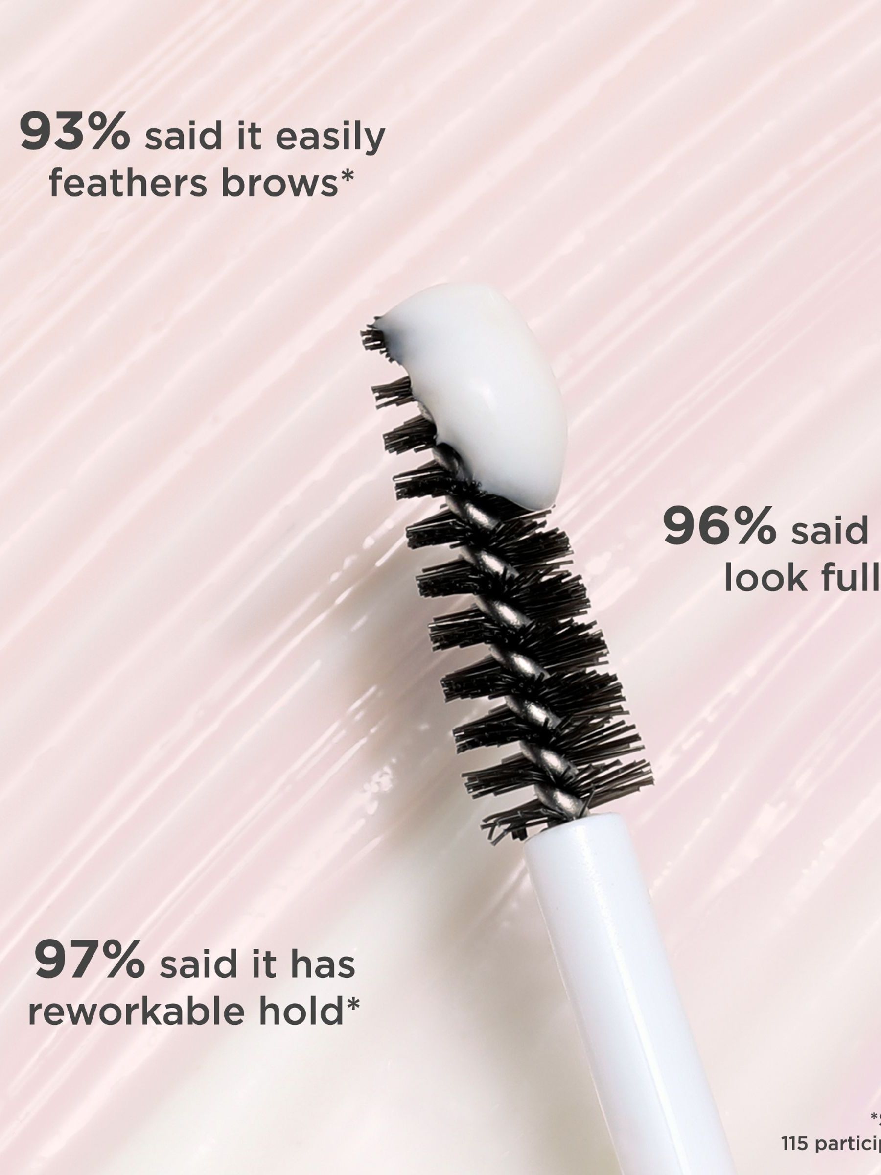 Benefit Fluff Up Brow Wax travel size - British product