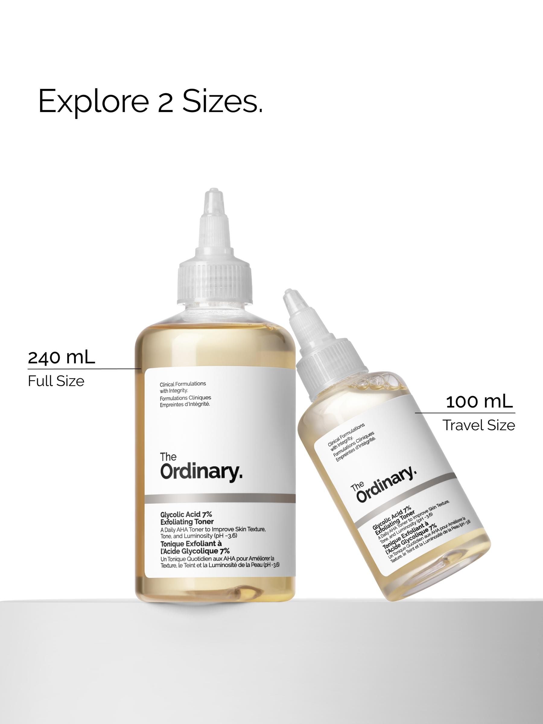 The Ordinary Glycolic Acid Exfoliating Toner 240ml (British brand)