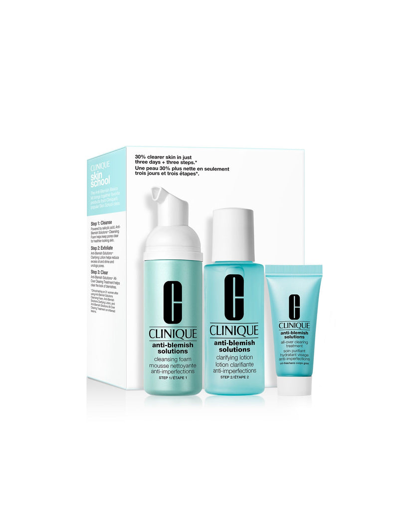 Clinique AntiBlemish Basics Skincare Gift Set - British product