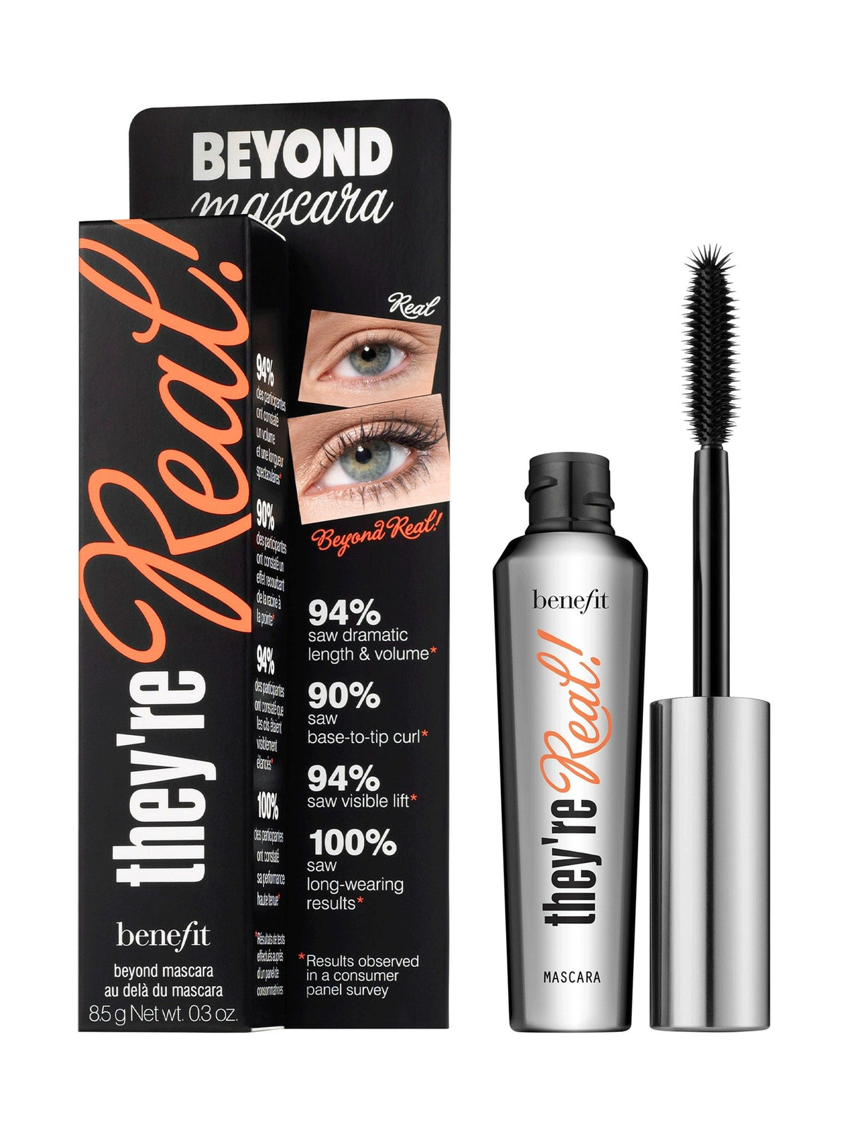 Benefit They're Real! lengthening mascara full size - British product