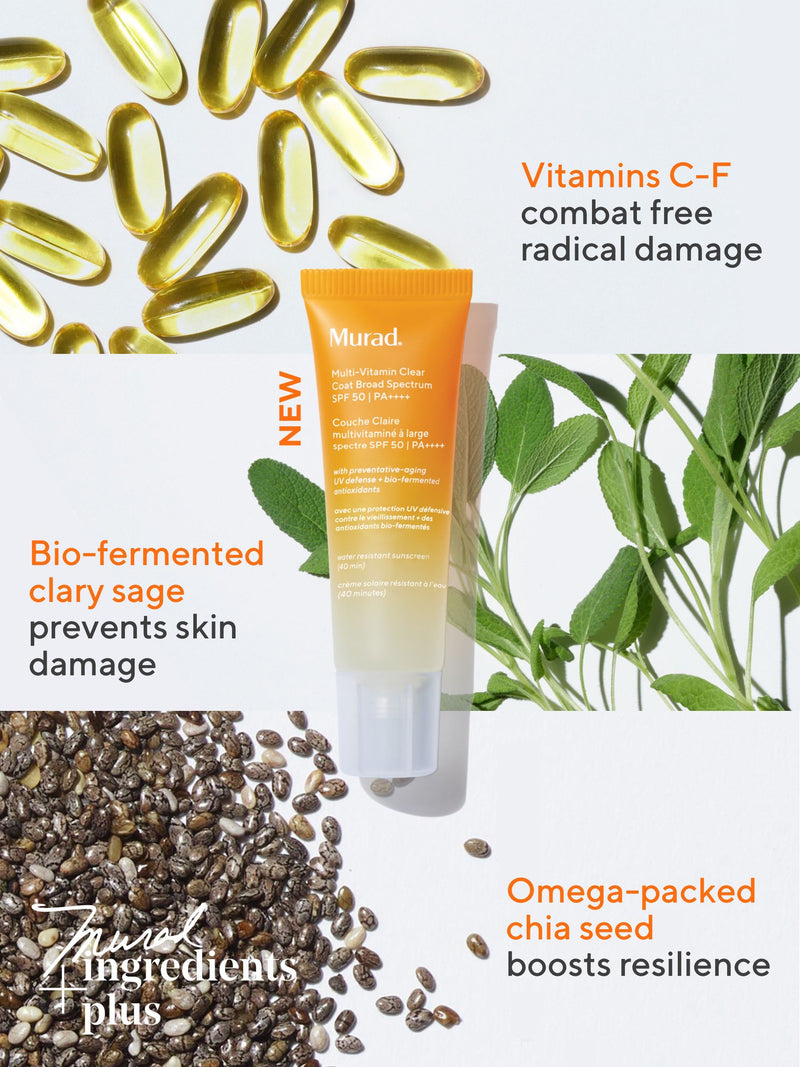 Murad MultiVitamin SPF 50 Moisturiser 50ml, imported from the UK