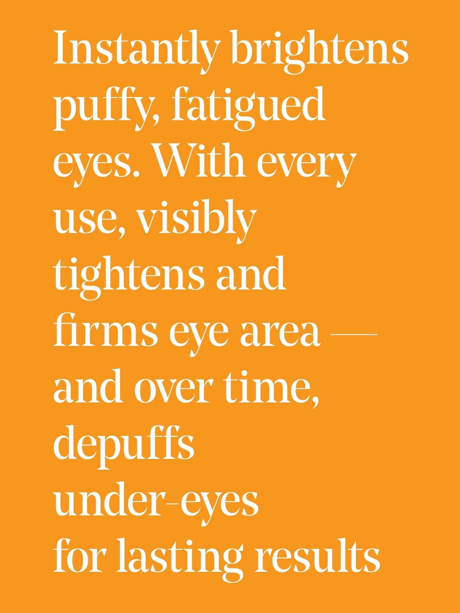 Murad Targeted Eye Depuffer eye treatment 15ml, imported from the UK