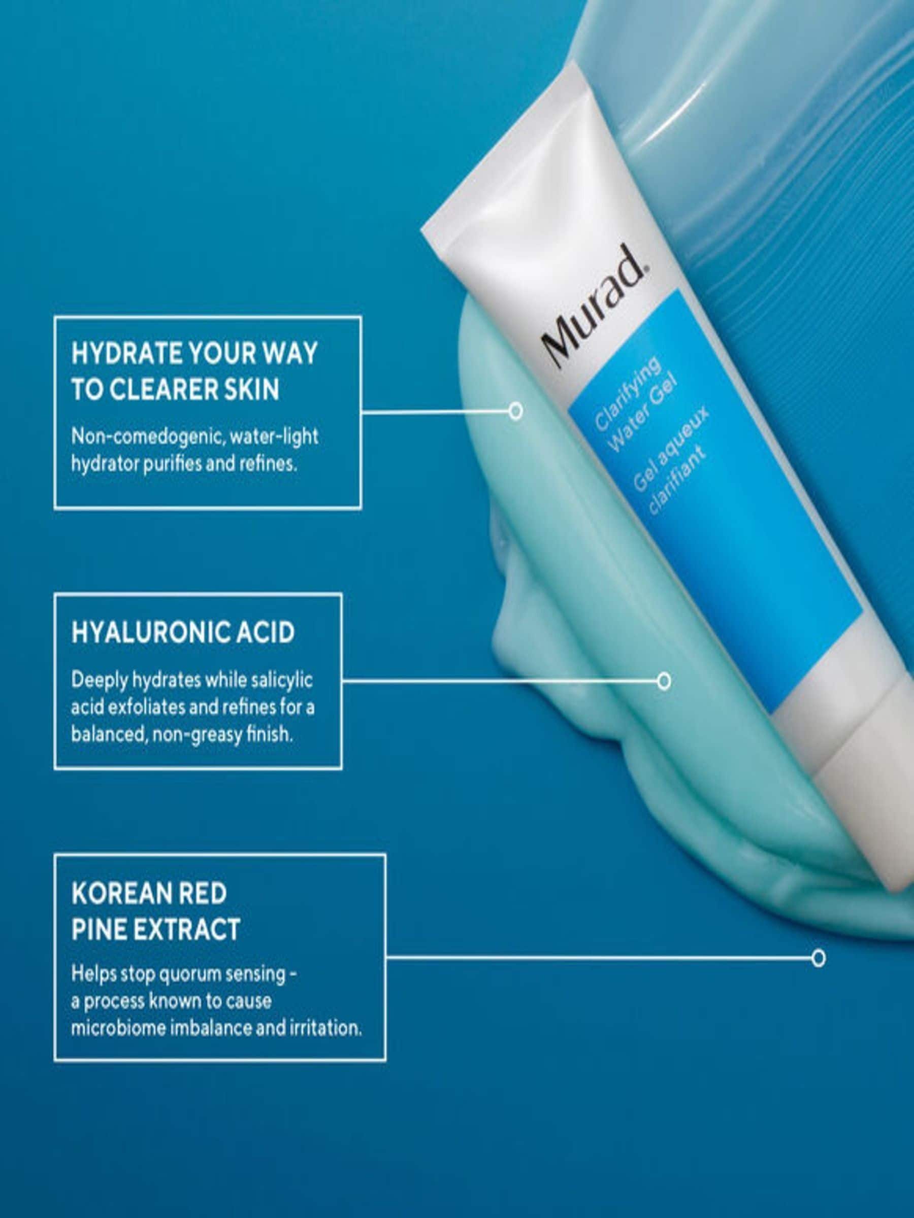 Murad Clarifying Oil-Free Water Gel 60ml, imported from the UK