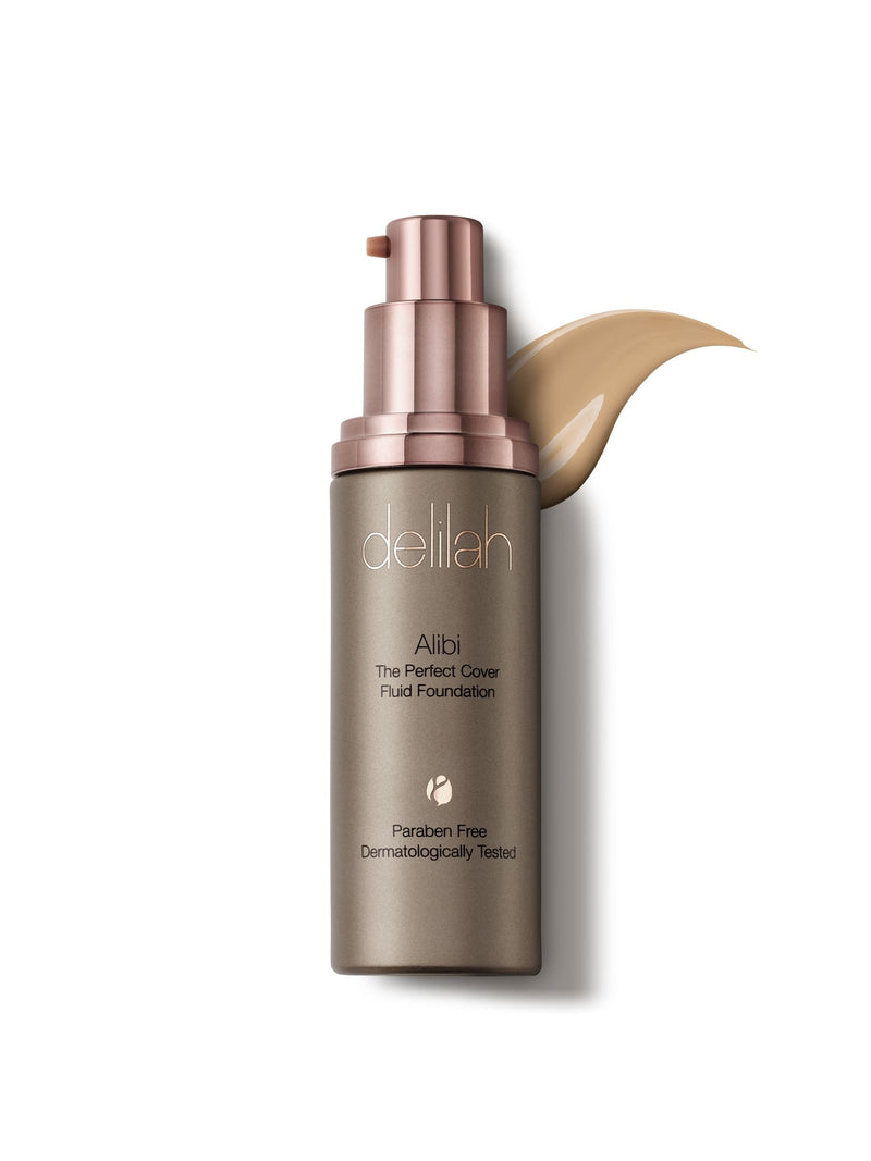 Delilah Alibi Fluid Foundation - British product