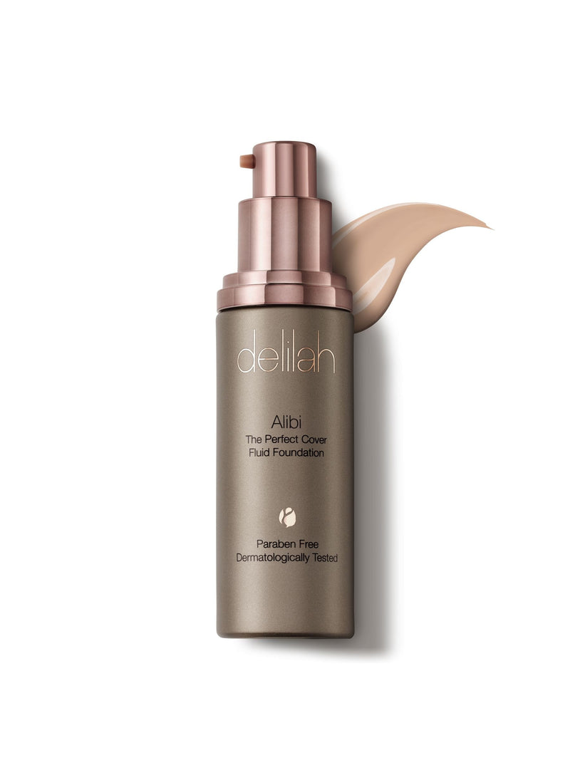 Delilah Alibi Fluid Foundation - British product