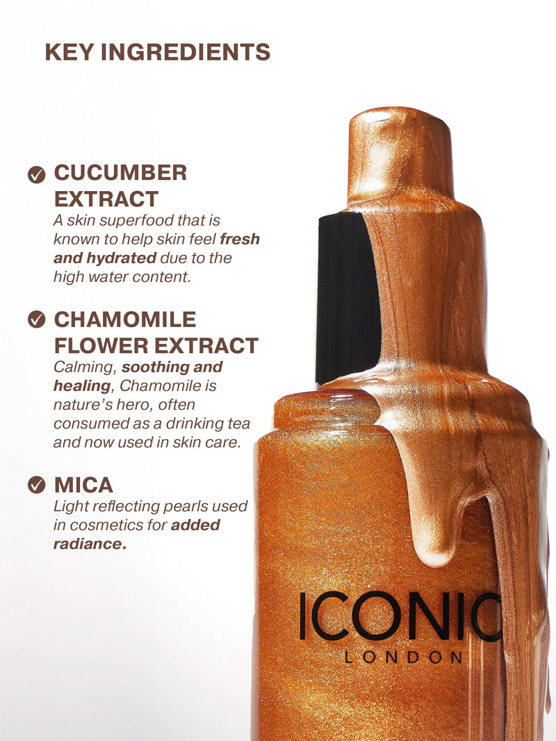 ICONIC London Prep-Set-Glow setting spray Full Size, UK version