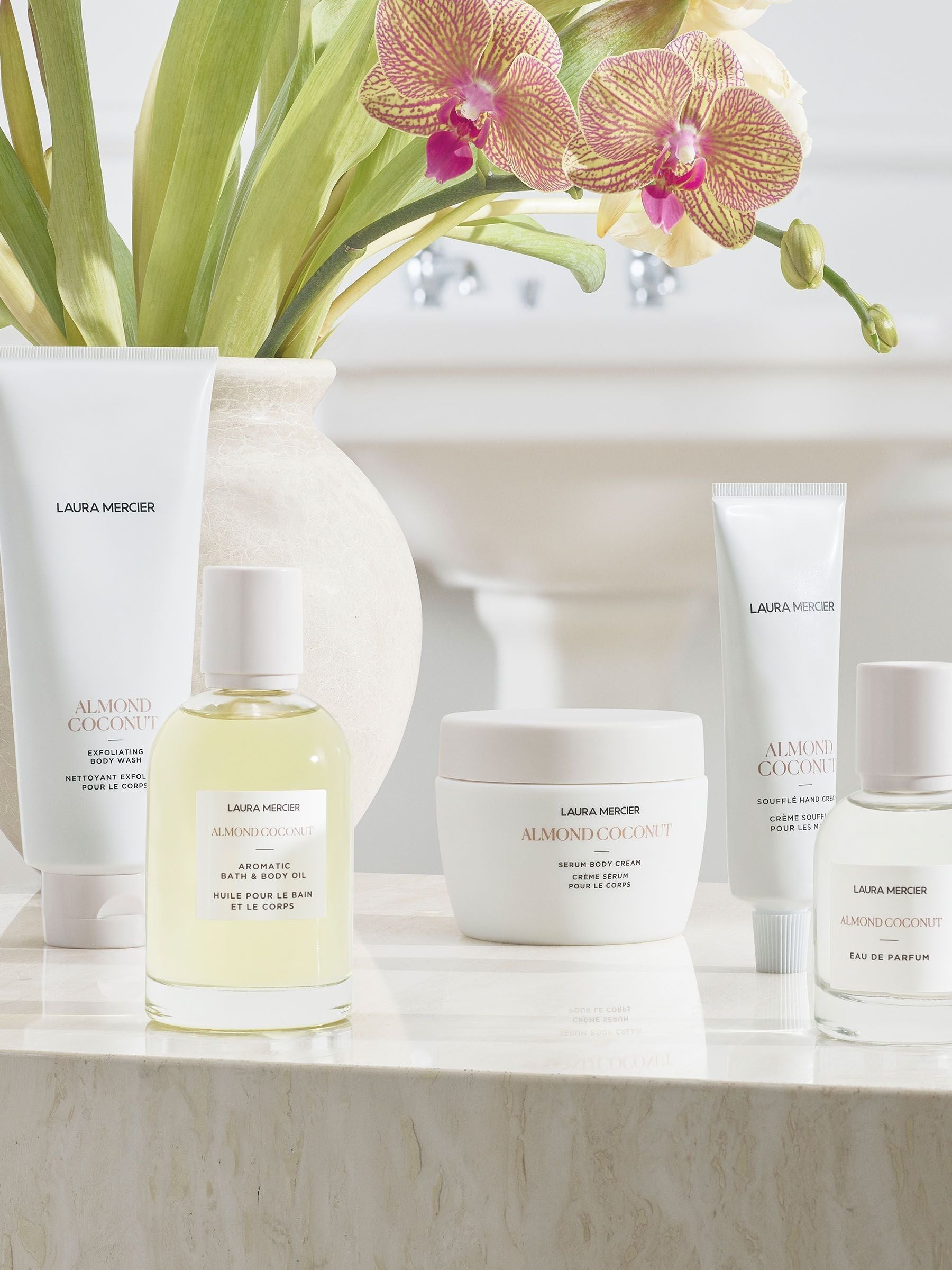 Laura Mercier almond coconut body cream 200ml, UK version