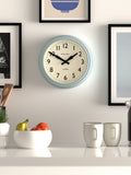 Jones Clocks Clear Blue Telecom wall clock 27cm, UK version