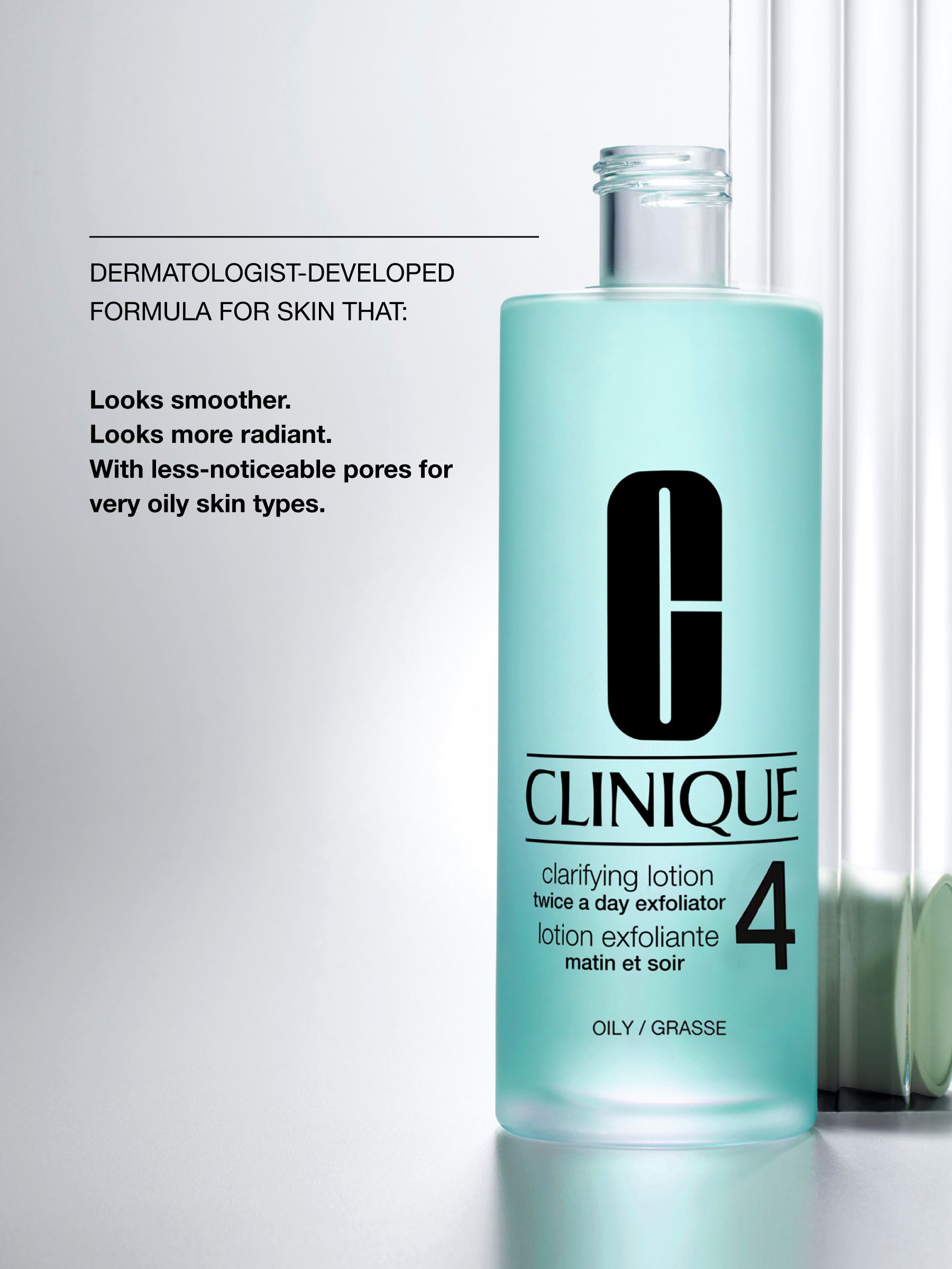 Clinique Clarifying Lotion 4 for Very Oily Skin 200ml - British product