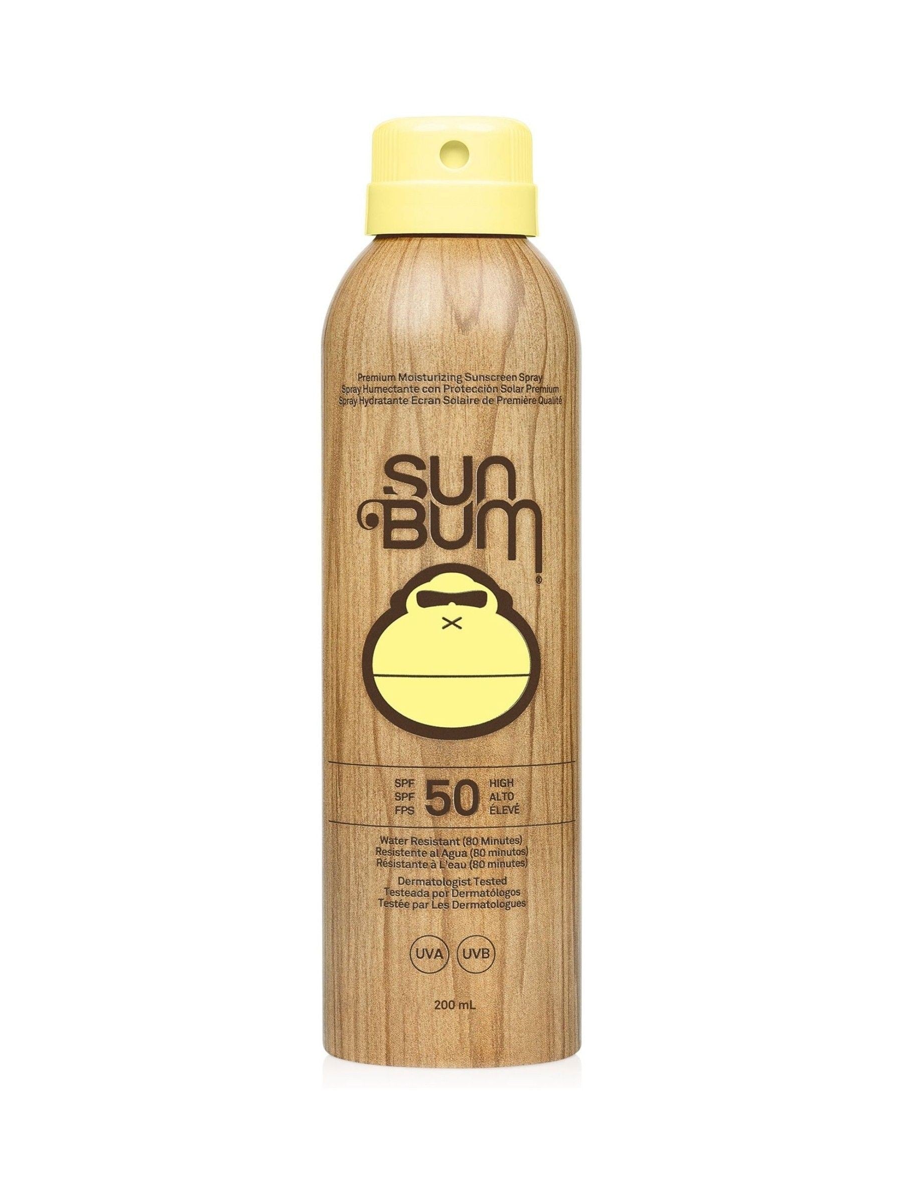 Sun Bum Original SPF 50 suncream spray 200ml (British brand)