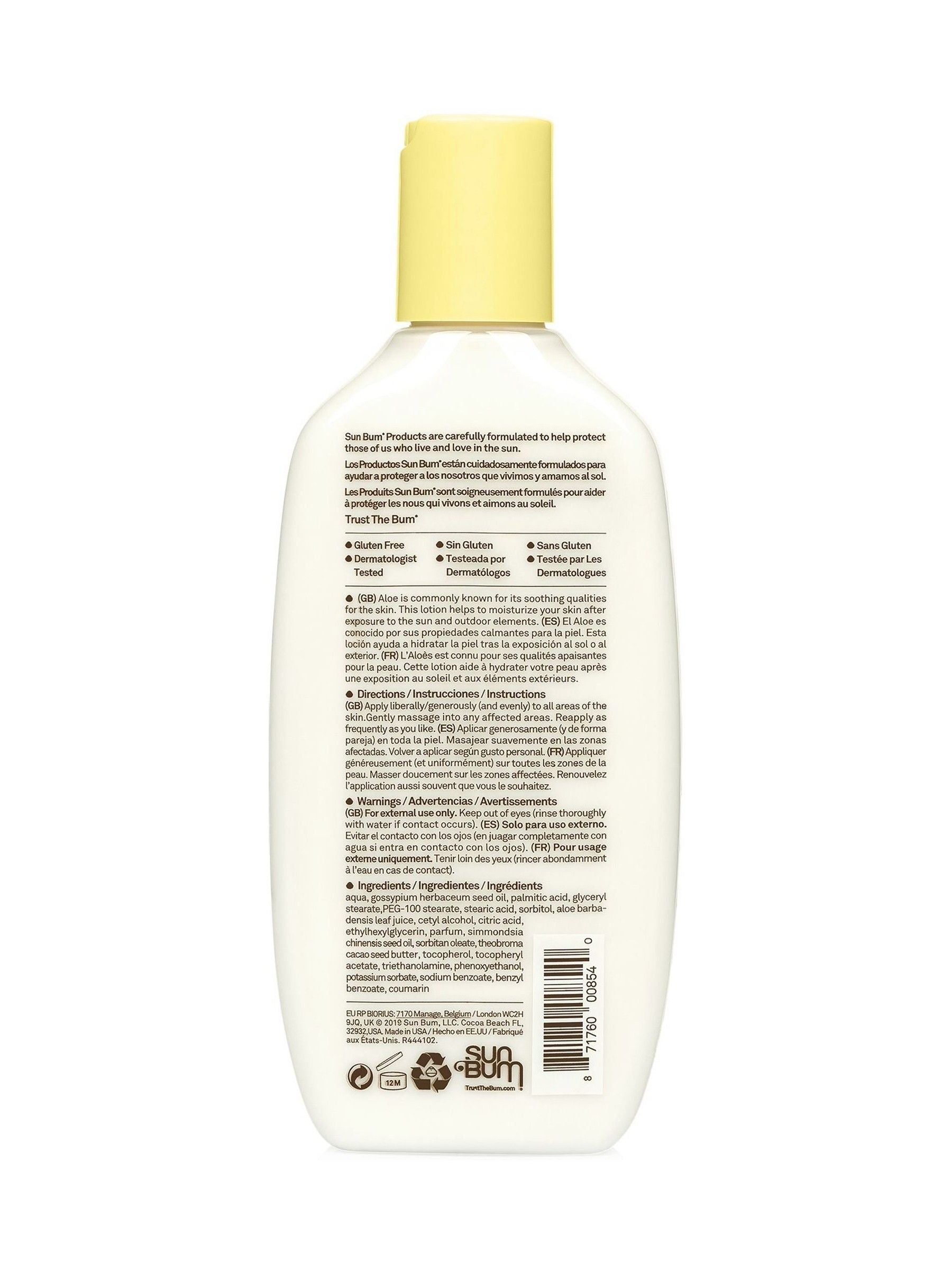 Sun Bum Cool Down After Sun Lotion 237ml (British brand)
