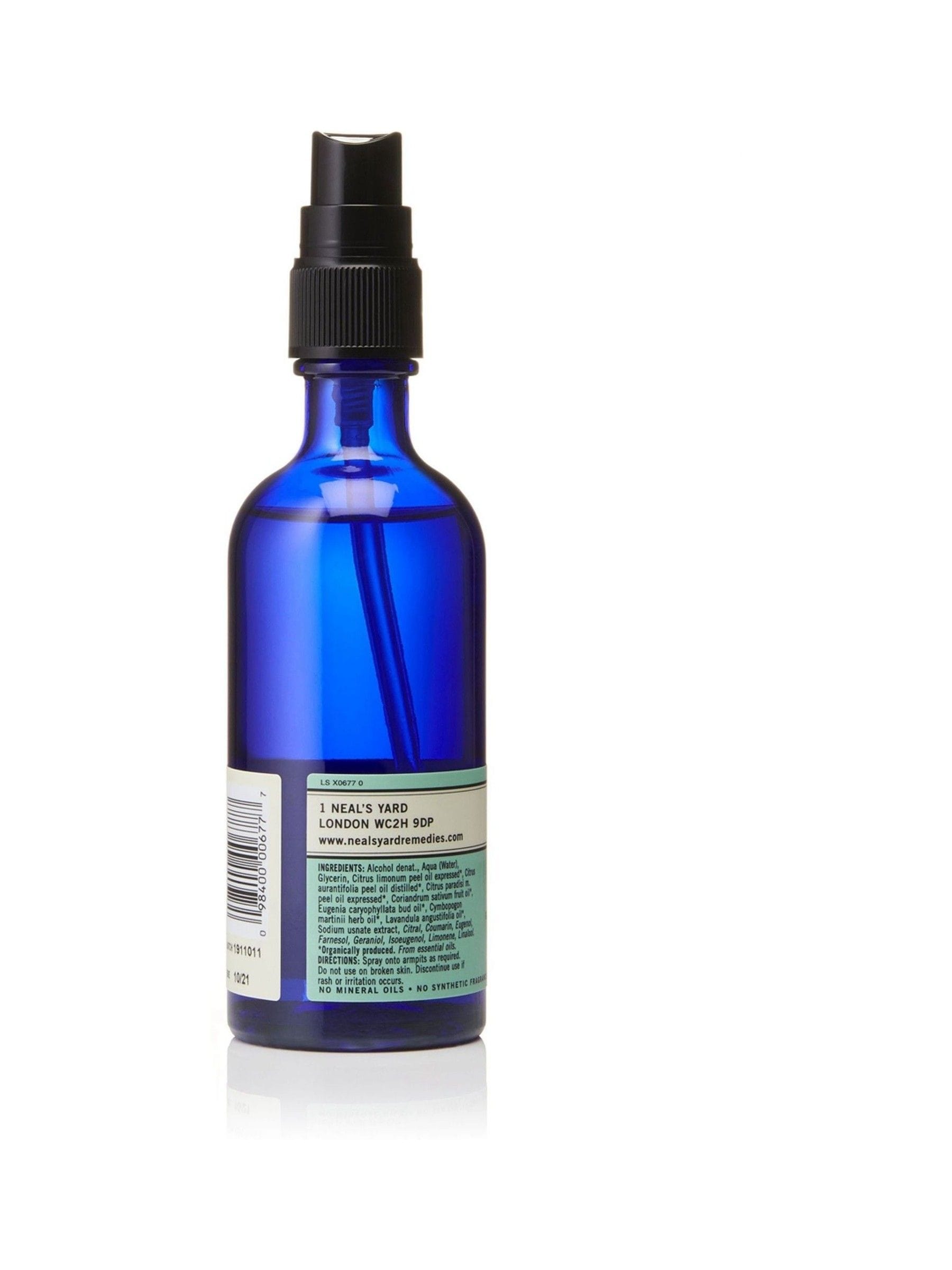 Neals Yard Remedies roll-on deodorant 50ml, imported from the UK