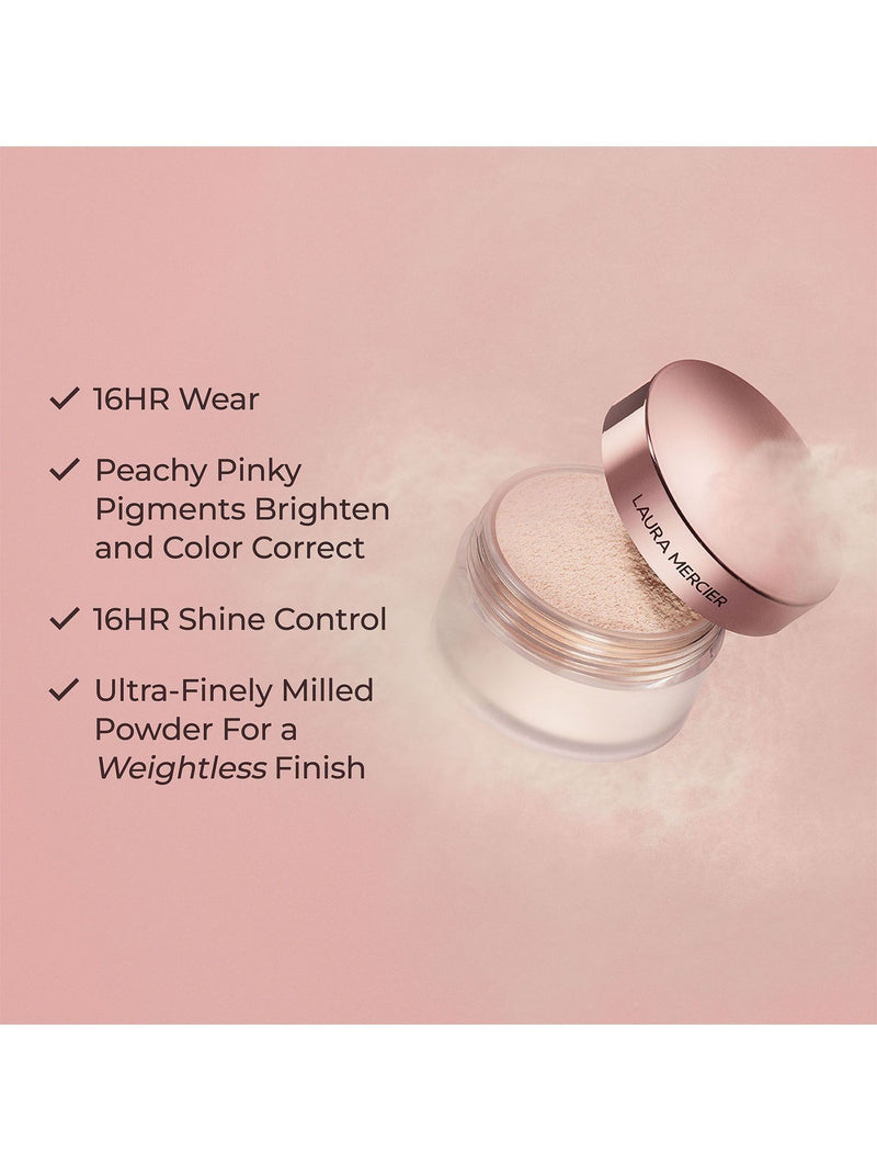 Laura Mercier Translucent Loose UltraBlur Tone-Up Setting Powder Travel Size, UK version