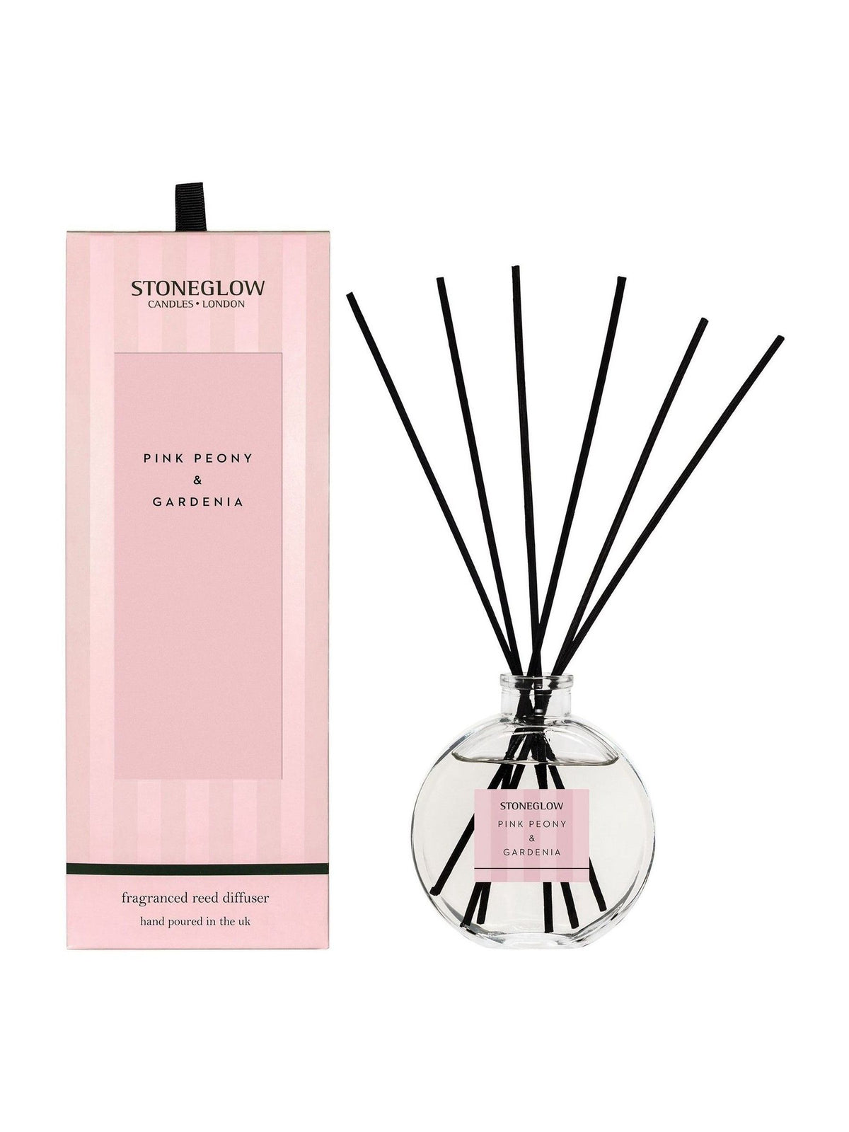 Stoneglow Pink Peony & Gardenia 120ml Modern Classics Reed Diffuser