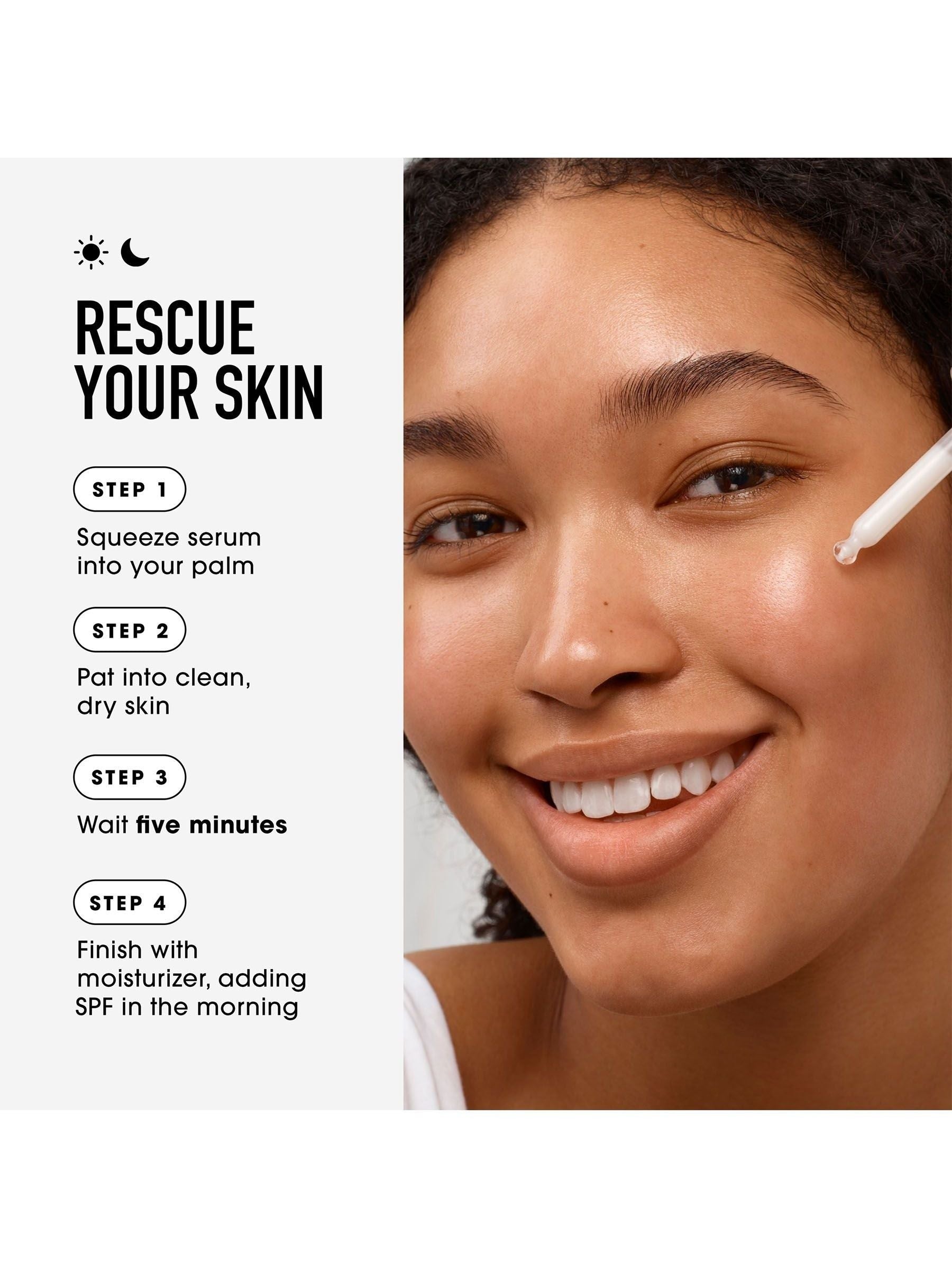 bareMinerals Skin Rescue Pure Moisture Face Serum - British product