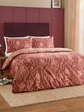 Wylder Red Wood Albus Owl Reversible Duvet Cover Set (British brand)