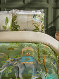Paoletti Jungle Odisha duvet cover set, imported from the UK