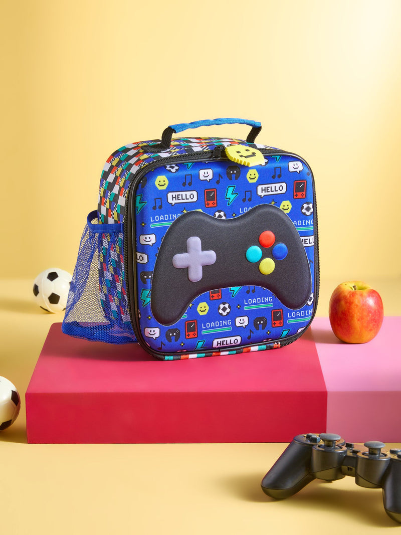 Blue Pixel Gaming lunch bag - British product