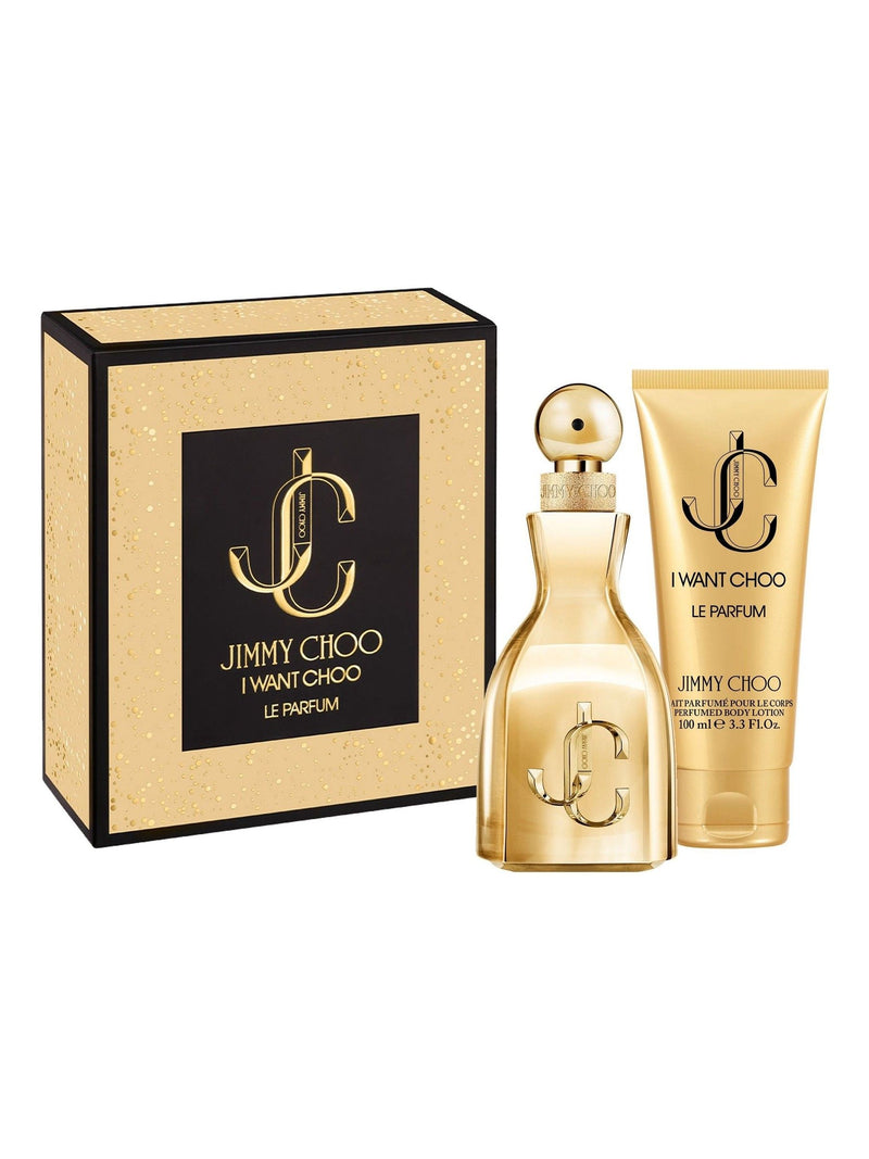 Jimmy Choo I Want Choo Le Parfum 60ml & Body Lotion 100ml Gift Set (Worth £93)