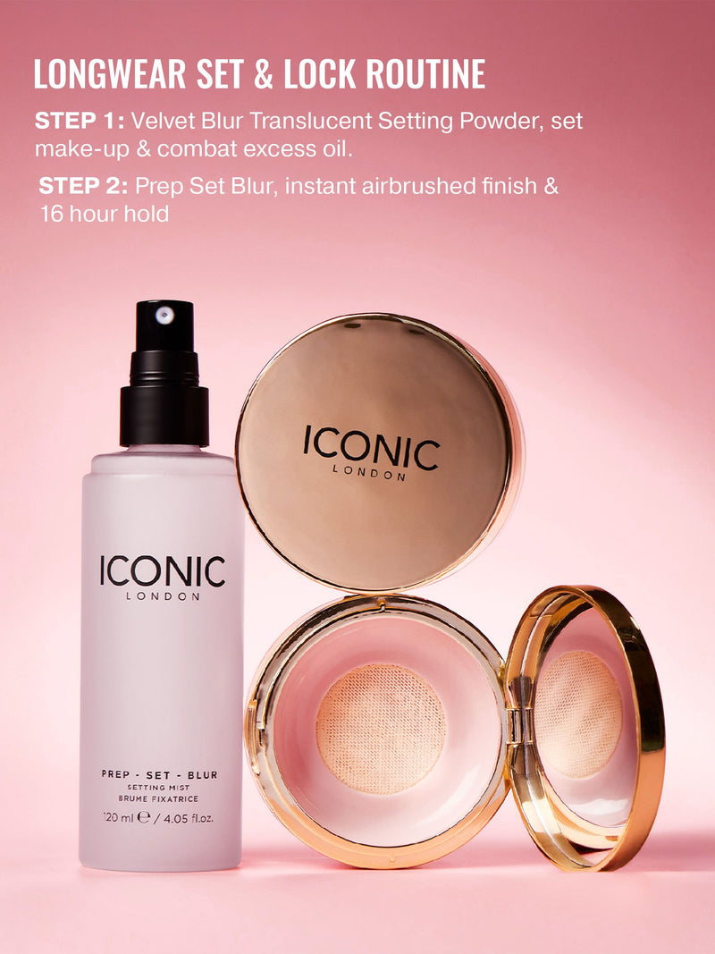 ICONIC London Velvet Blur Translucent Setting Powder, UK version