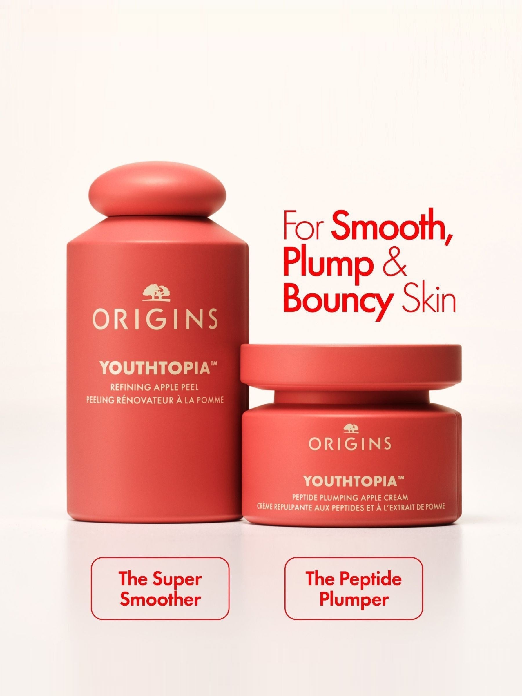 Origins Youthtopia Refining Apple Peel 100ml, imported from the UK