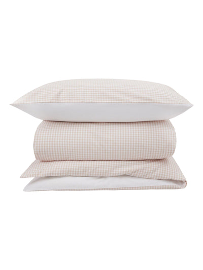 The White Company Pink Dusty Pink Star Single Fitted Sheet