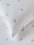 The White Company Sleepy Bunny pink bed set (British brand)