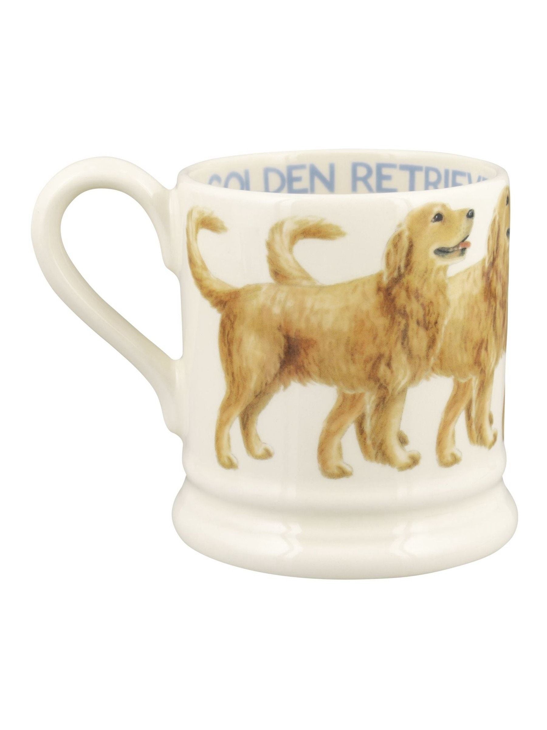 Emma Bridgewater Cream Golden Retriever 1/2 Pint Mug