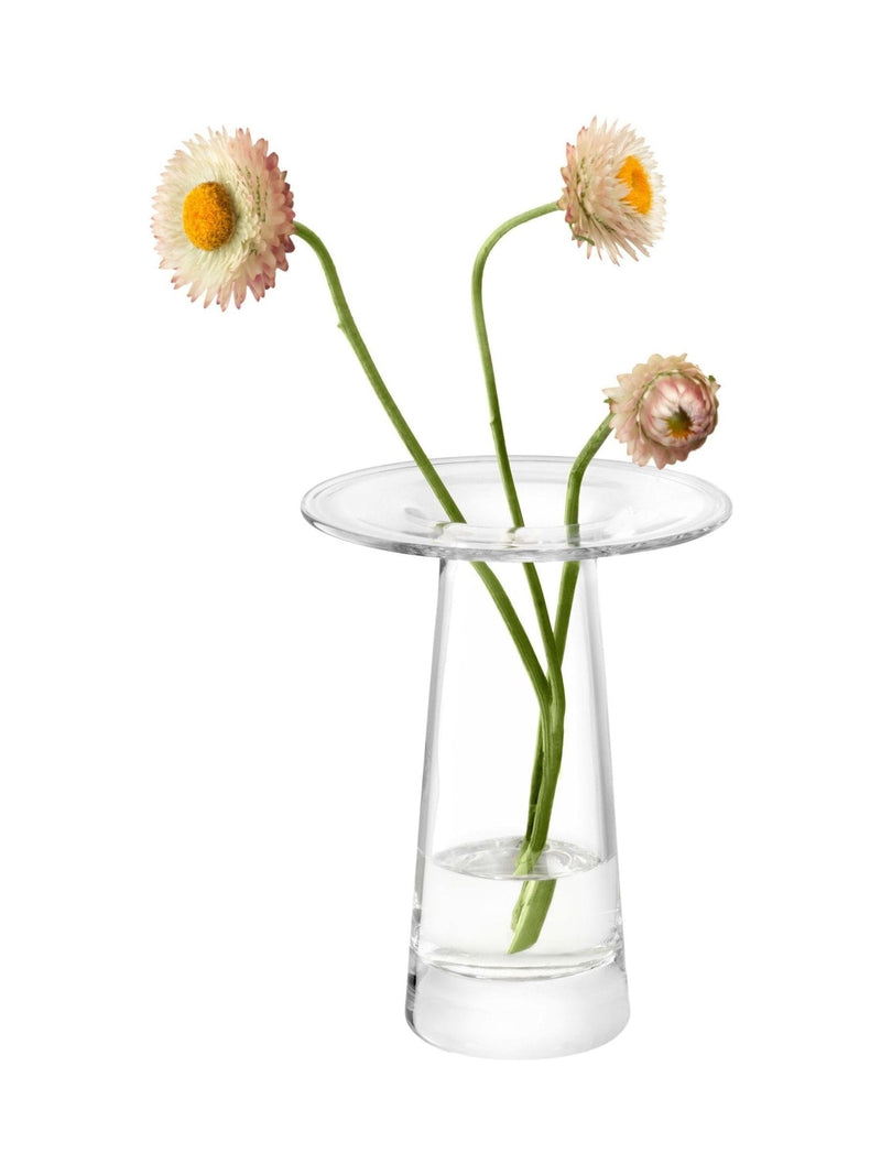LSA International Clear Victoria Vase 15cm height, UK version