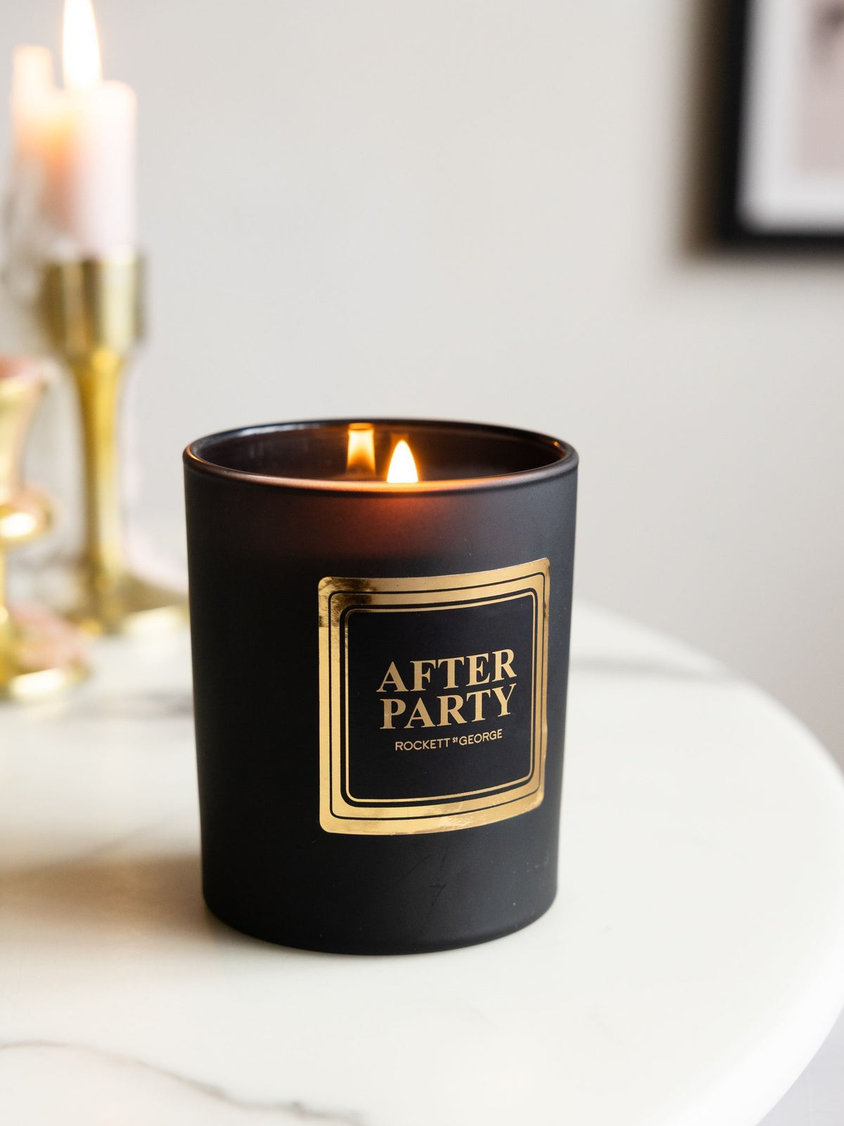 Rockett St George Freesia and Amber candle, imported from the UK