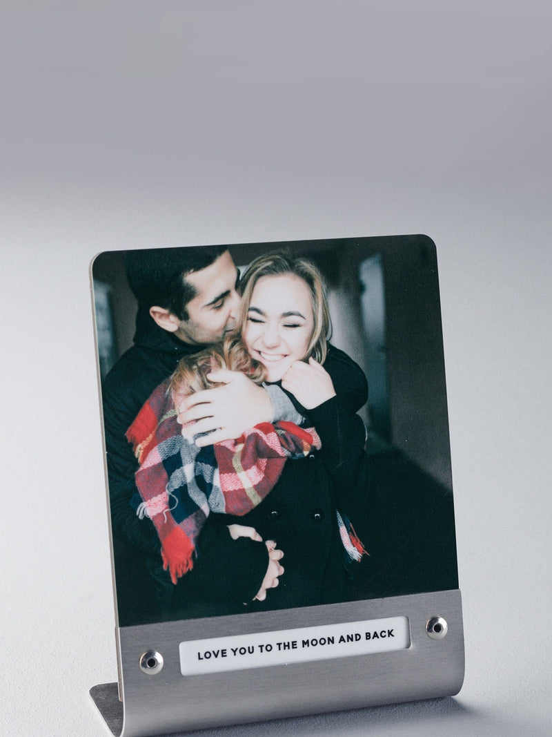 Personalised Photo Upload Metal Picture Frame by Oakdene