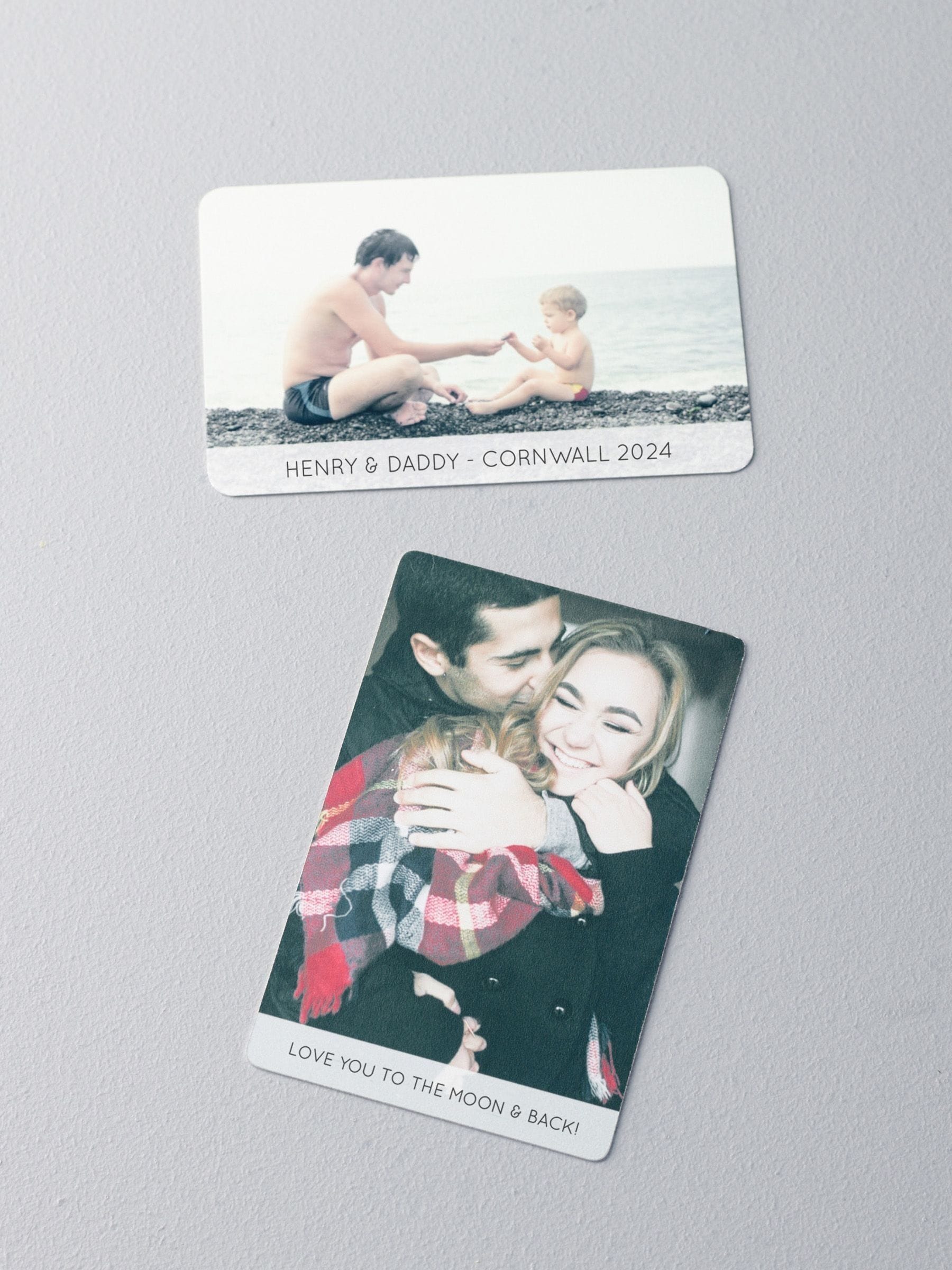 Oakdene Personalised Metal Wallet Card 8.5cm x 5.5cm, imported from the UK