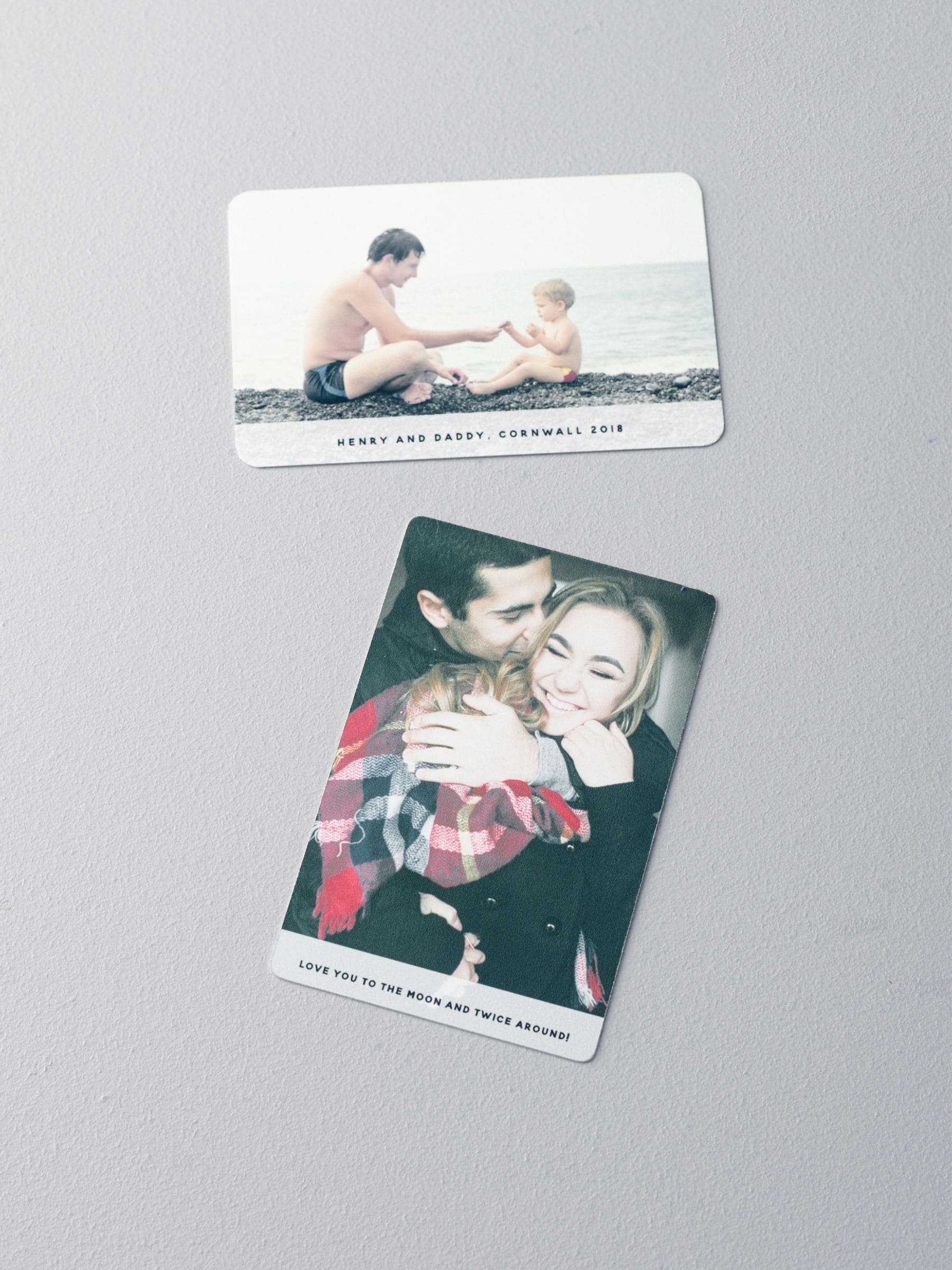 Oakdene Personalised Metal Wallet Card 8.5cm x 5.5cm, imported from the UK