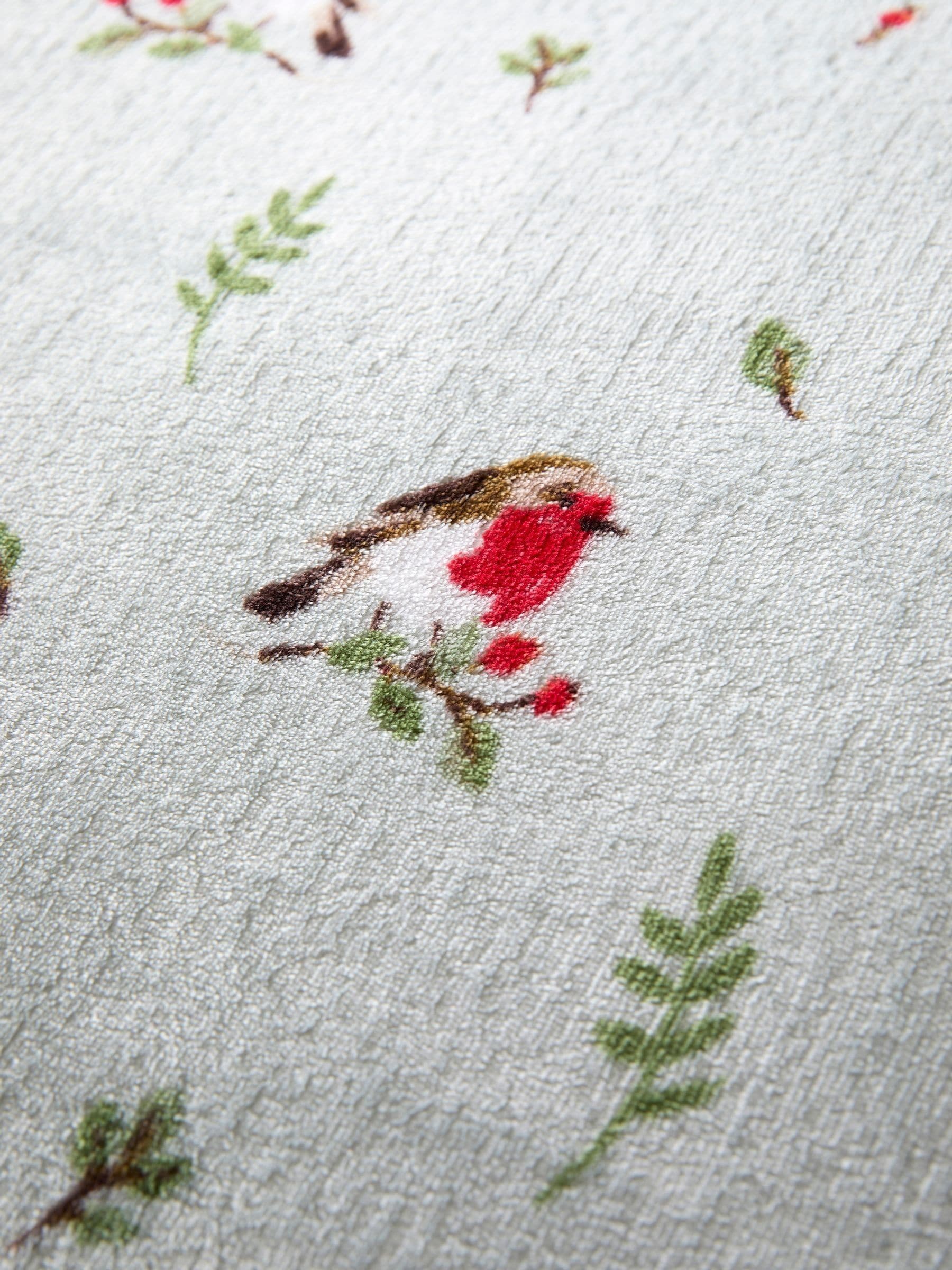 Dreams & Drapes duck egg robin plush duvet cover set - British product