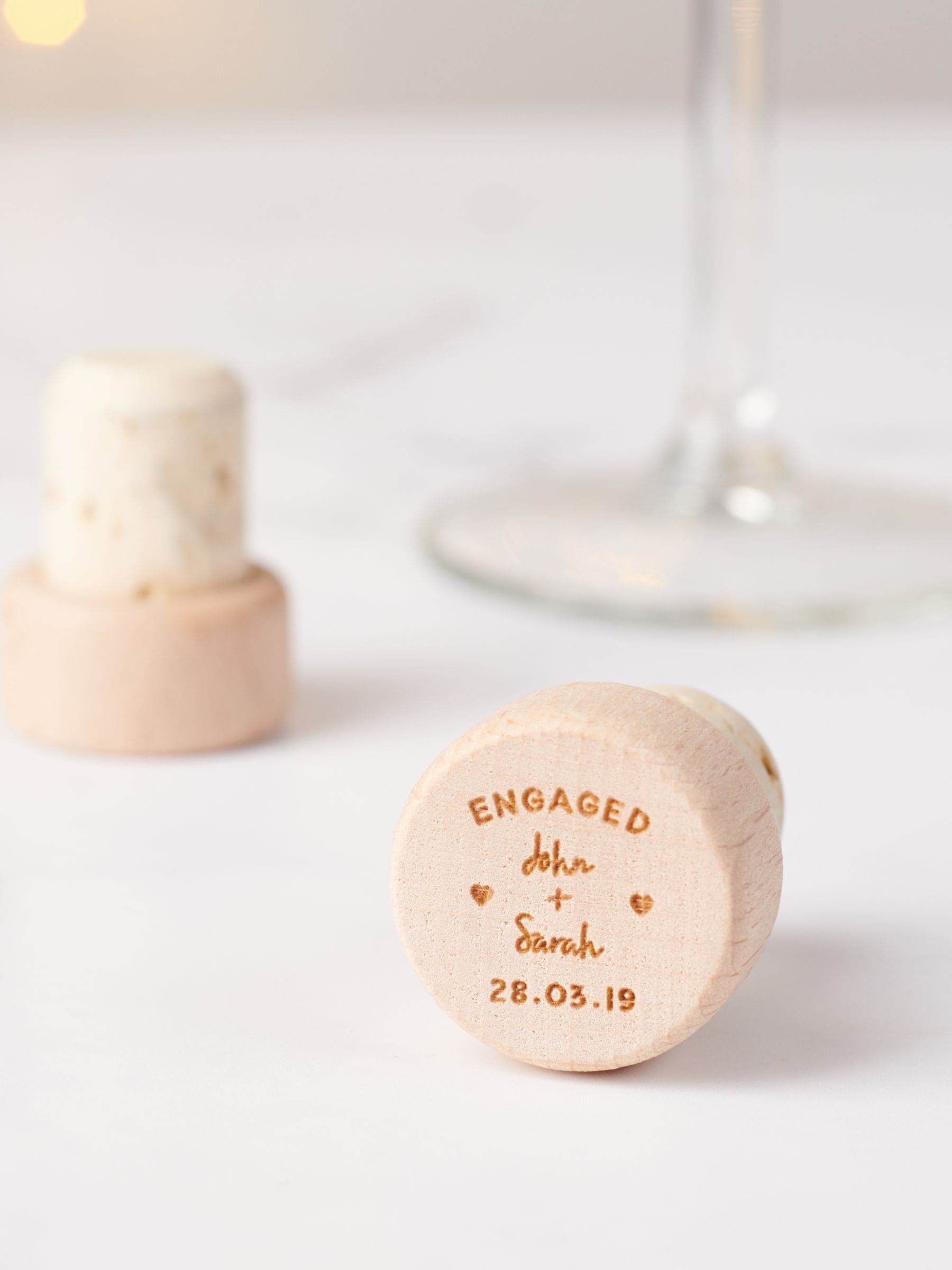 Oakdene Engagement Bottle Stopper, imported from the UK