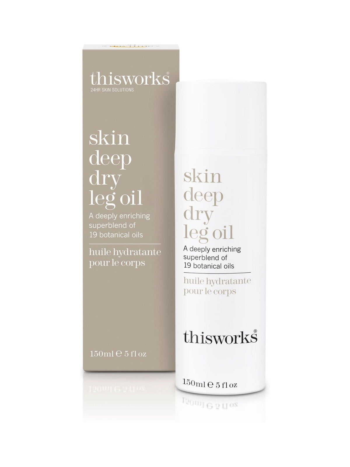 This Works Dry Leg Oil 150ml (British brand)