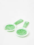 Oliver Bonas Green Rayos Resin Salad Servers