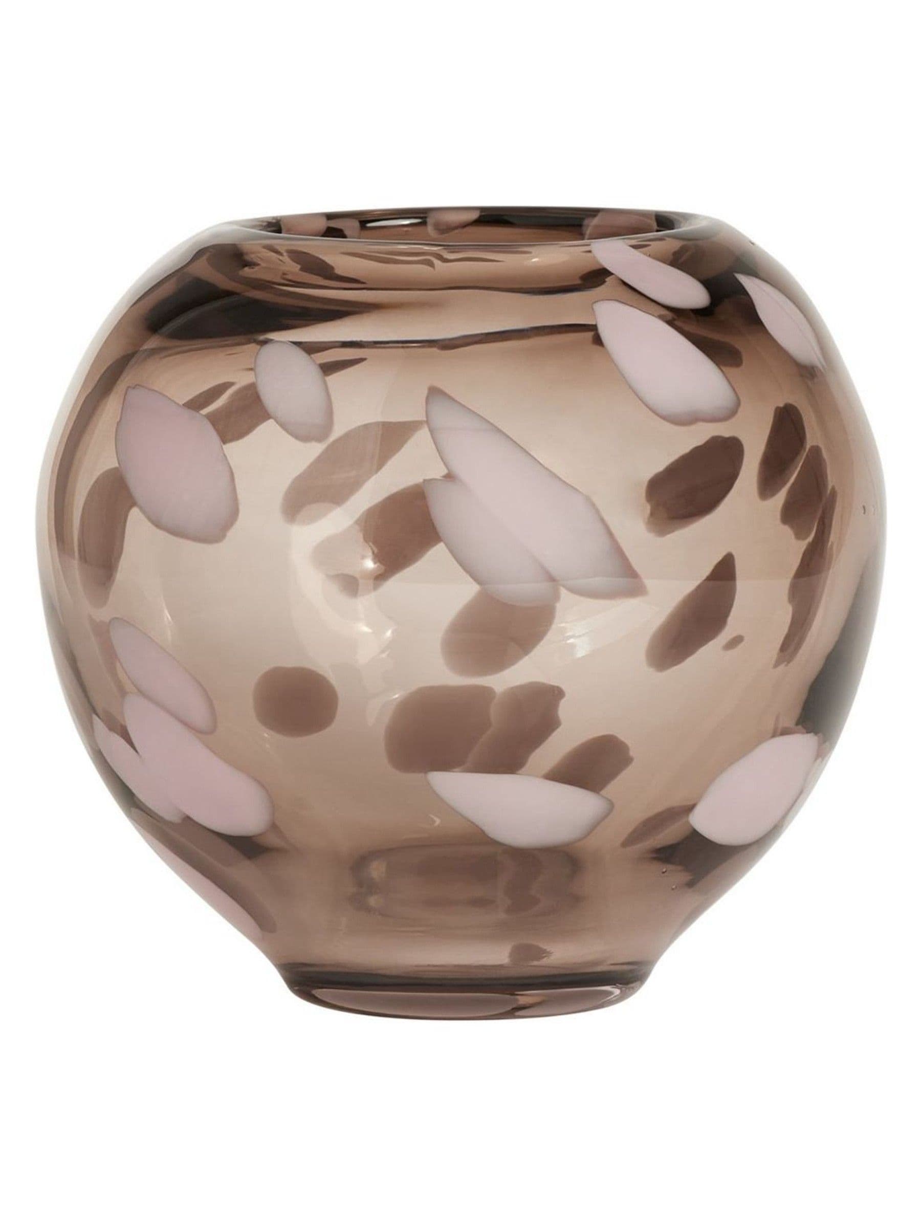 OYOY Living Smoke Jali vase 14 cm, imported from the UK