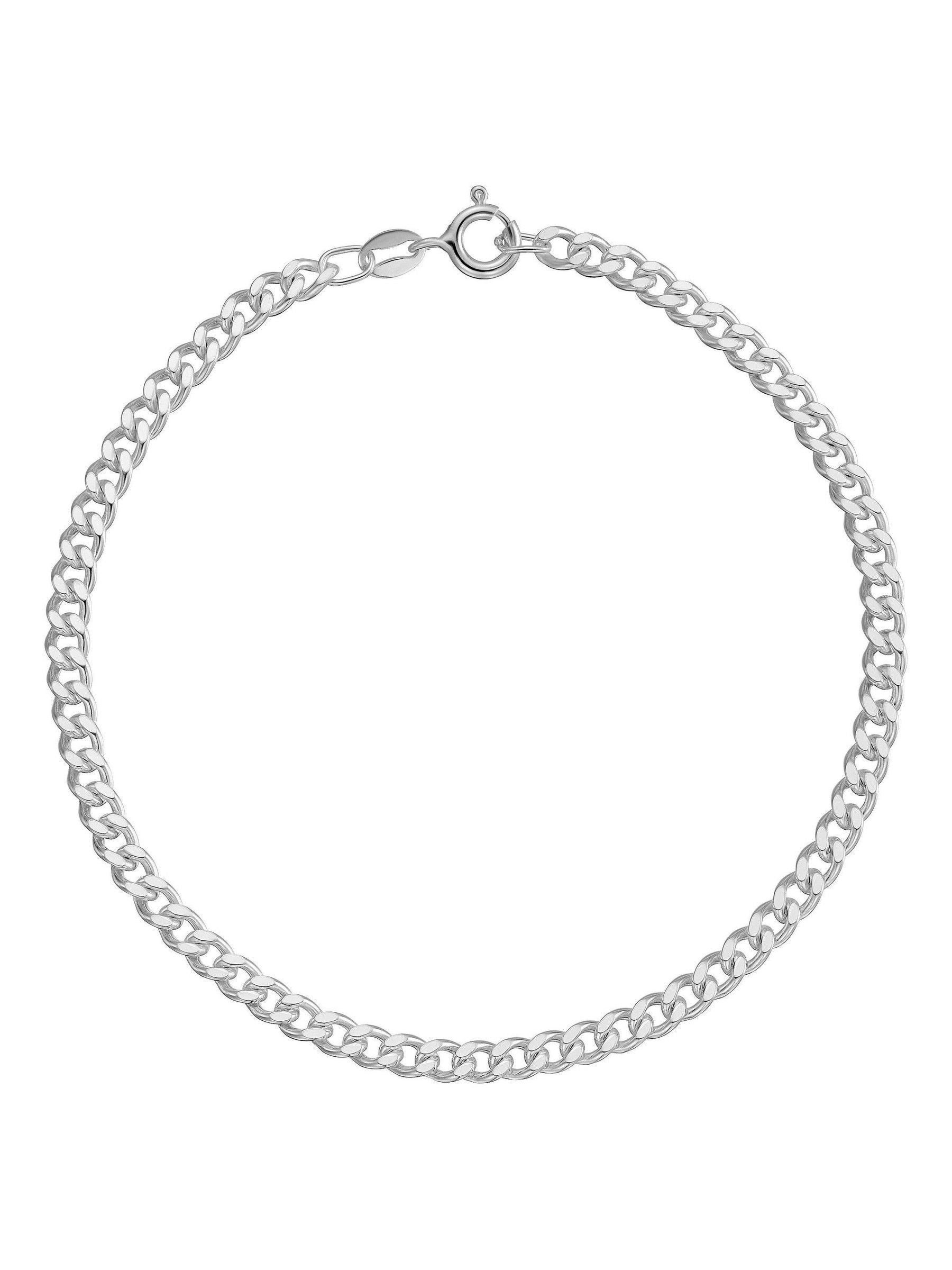 Beaverbrooks Silver Sterling Silver Curb Bracelet