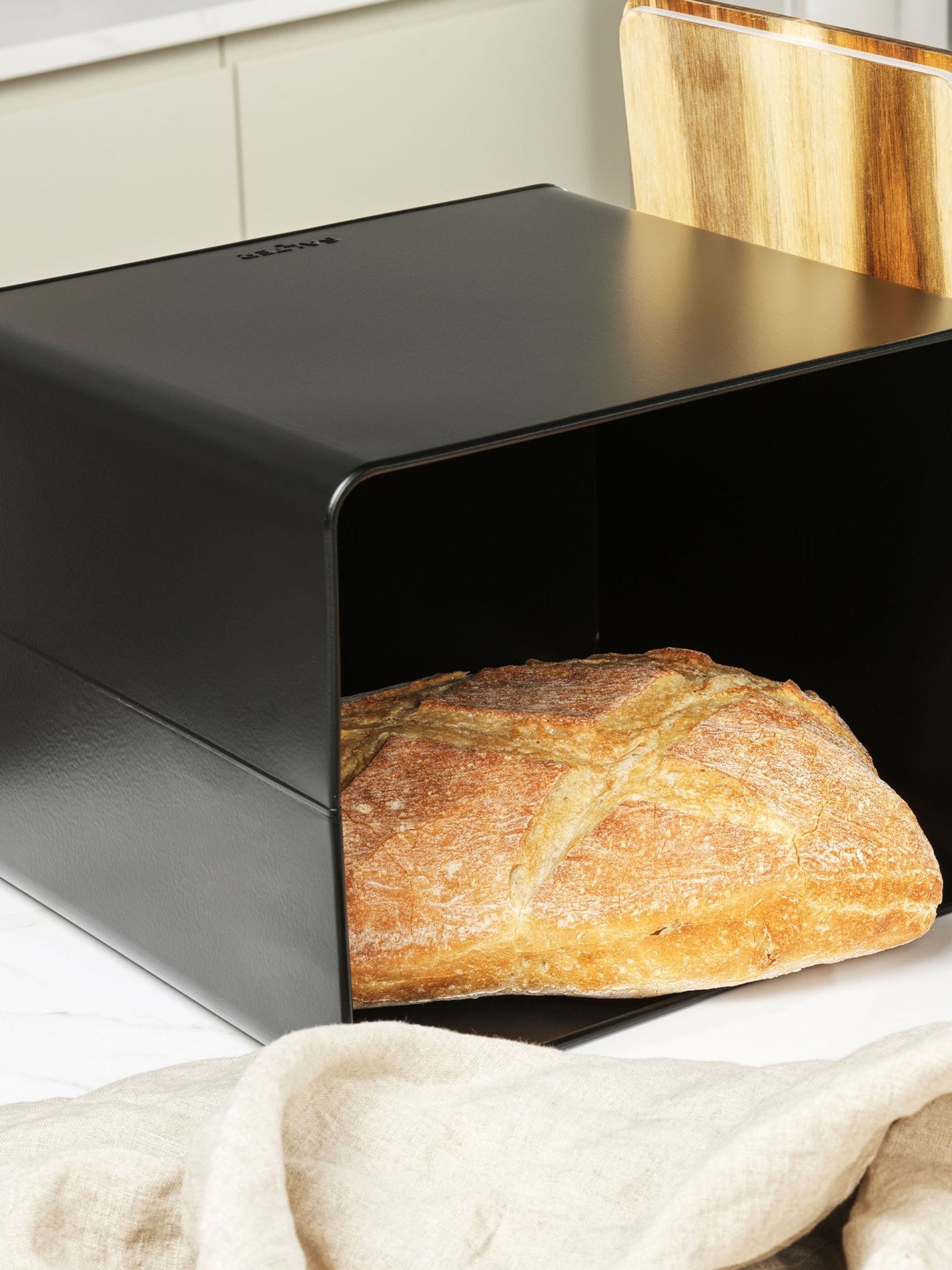 Salter Black Toronto Bread Bin