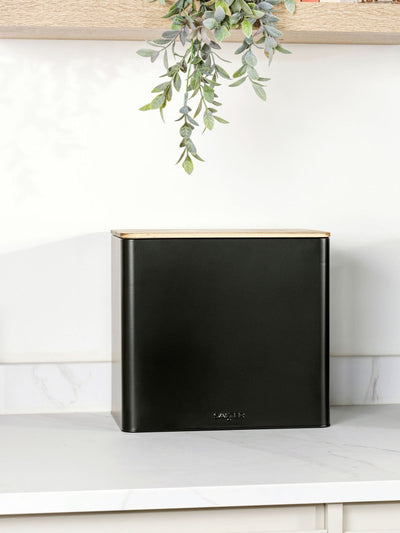 Salter Black Toronto Bread Bin