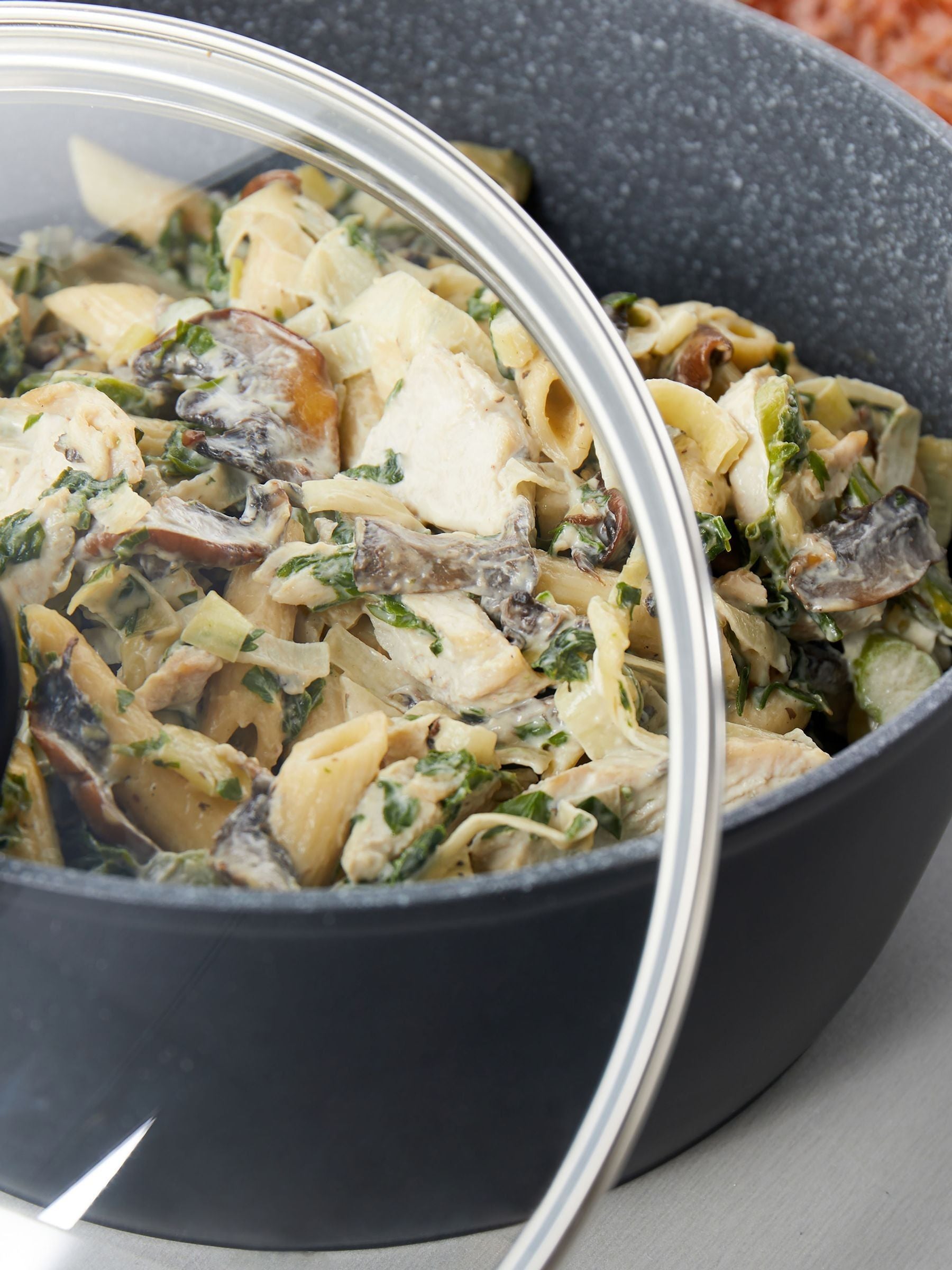 Russell Hobbs 5 Piece Black Metallic Marble Pan Set