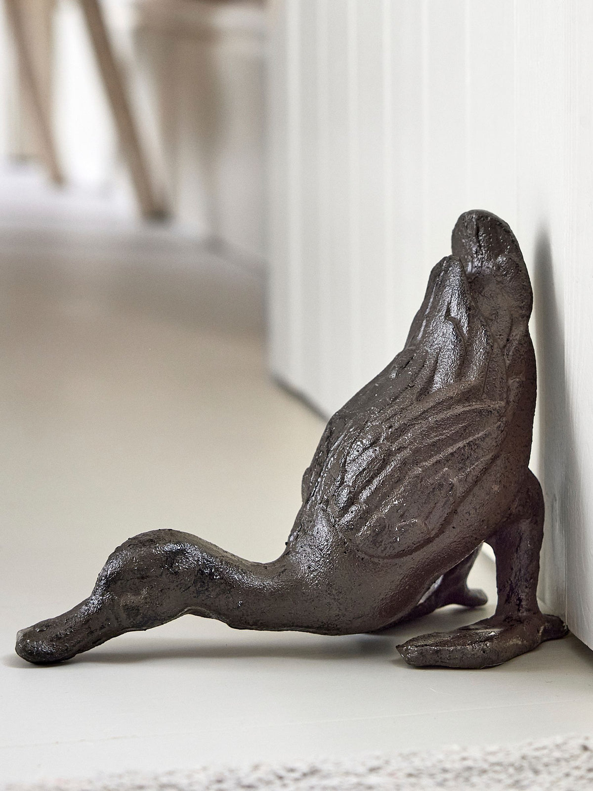 Dibor Brown Diving Duck Doorstop