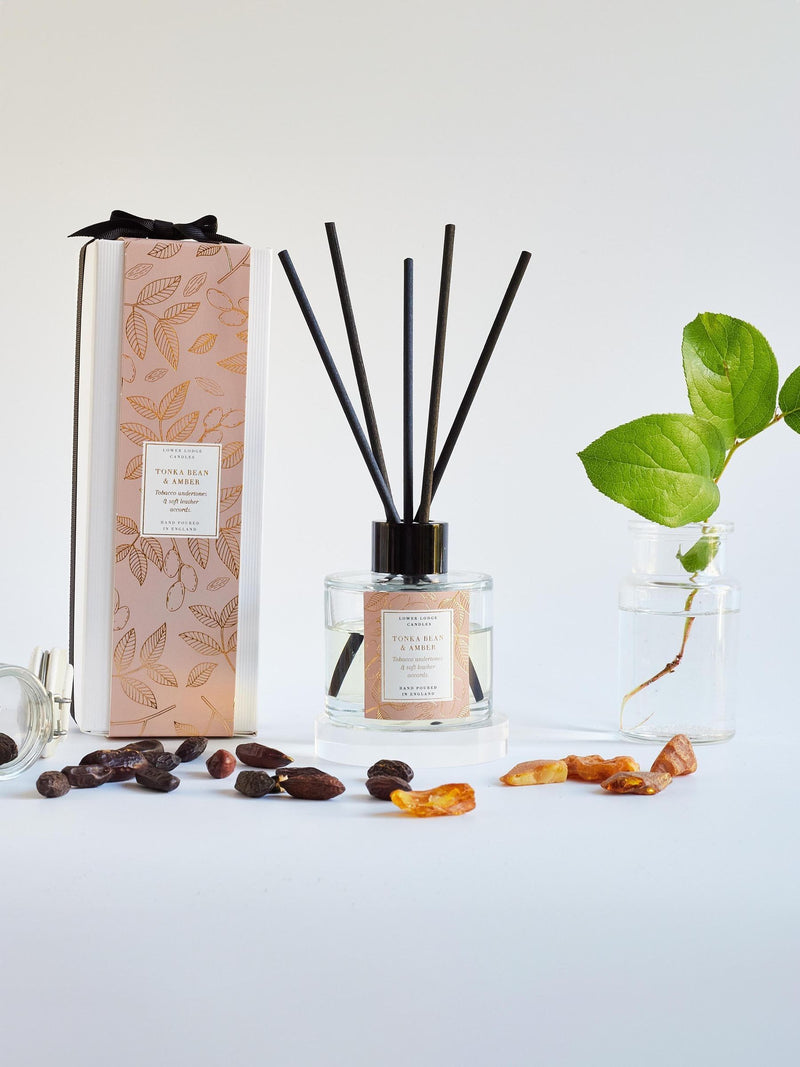 Lower Lodge Candles Oak Hills Tonka Bean & Amber 115ml Reed Diffuser