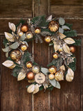 Personalised Metallic Magic Bauble Wreath by Dibor