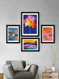 East End Prints Black Magic Pond Framed Print Wall Art by Alisa Galitsyna