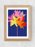 East End Prints Oak Lily 41 framed print - British product