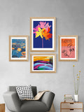 East End Prints Oak Lily 41 framed print - British product