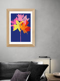 East End Prints Oak Lily 41 framed print - British product